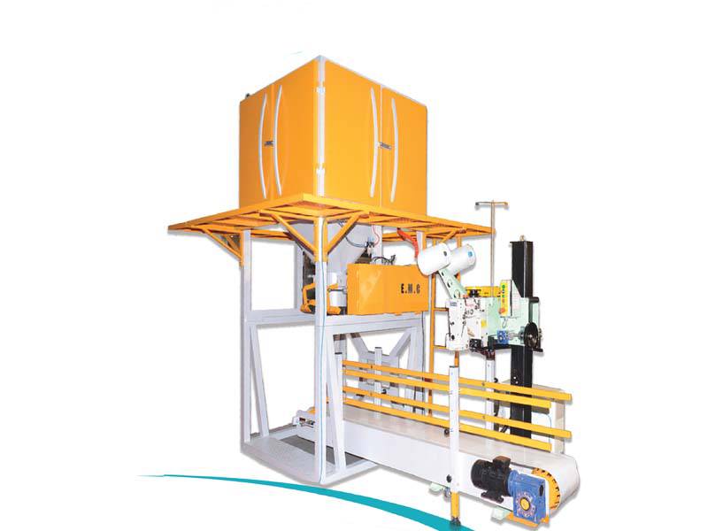 E.M.C Model F20: Advanced Automatic Bagging System for Cohesive Powders