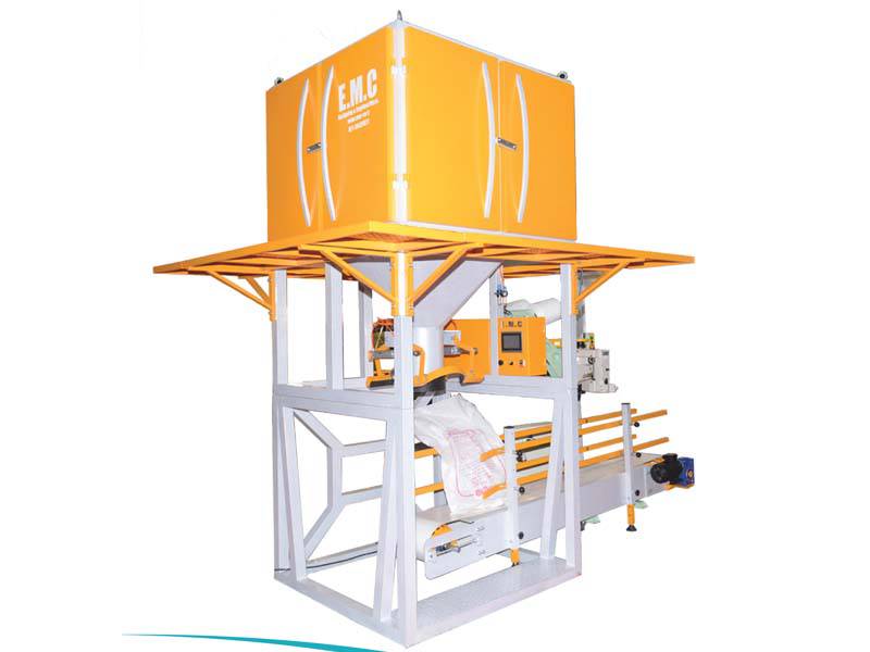 E.M.C Model S40: Ultra-High-Throughput Automatic Bagging System for Free-Flowing Materials